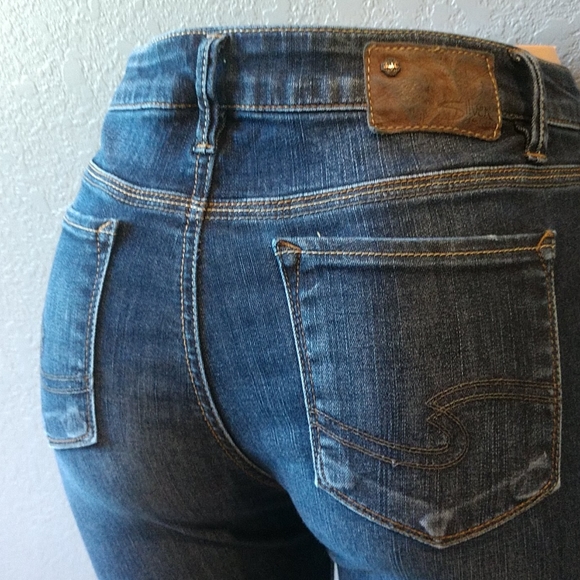 Silver Selena style jeans - Picture 2 of 8